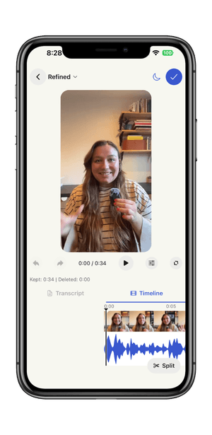 Refined app screenshot
